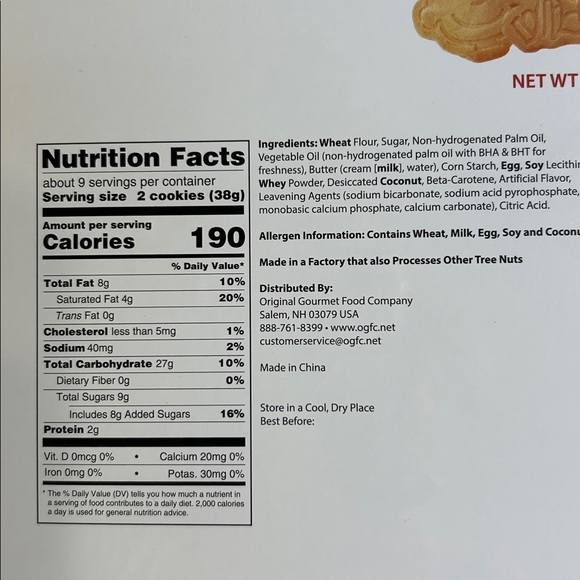 Snoopy cookie tin with sugar cookies - Picture 4 of 7